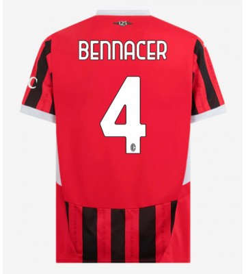 AC Milan Ismael Bennacer #4 Replika Hjemmebanetrøje 2024-25 Kortærmet